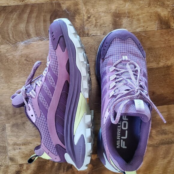 Merrell Moab Speed 2 Gore-Tex Light Trail Shoes, Color: Mauve - Picture 5 of 6